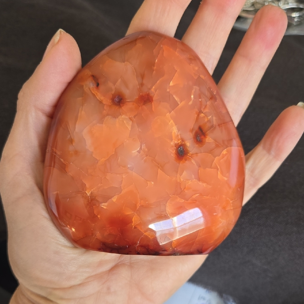 Polished Carnelian Rock